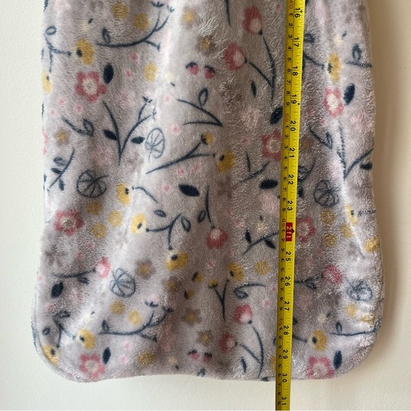 Perlimpinpin Baby Sleep Sack Wearable Blanket 1.5 TOG Floral Fleece 6–18M Cozy - Picture 3 of 9